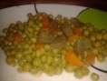 PISELLI AL SAPORE DI MELANZANE